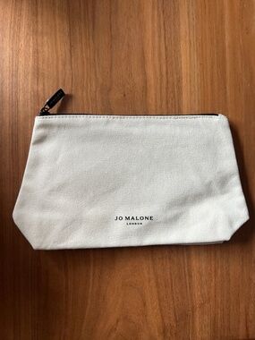 Jo Malone Canvas Makeup Cosmetics Pouch Brand New